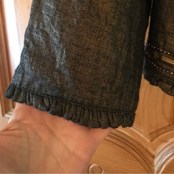 Chicos brown jacket sz 8 - Picture 6 of 8